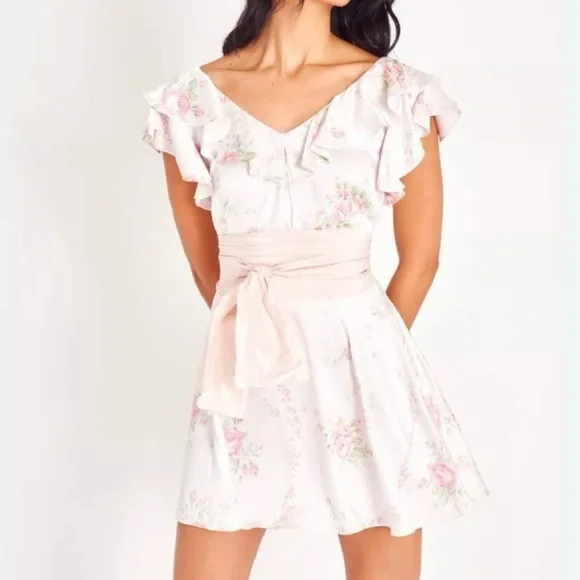 LoveShackFancy Frankie Mini Dress - Picture 2 of 8